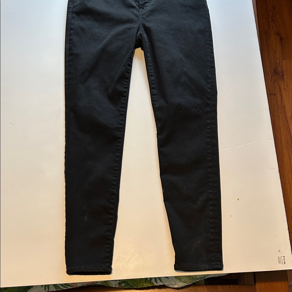 J. Crew Women's Black Skinny Jeans